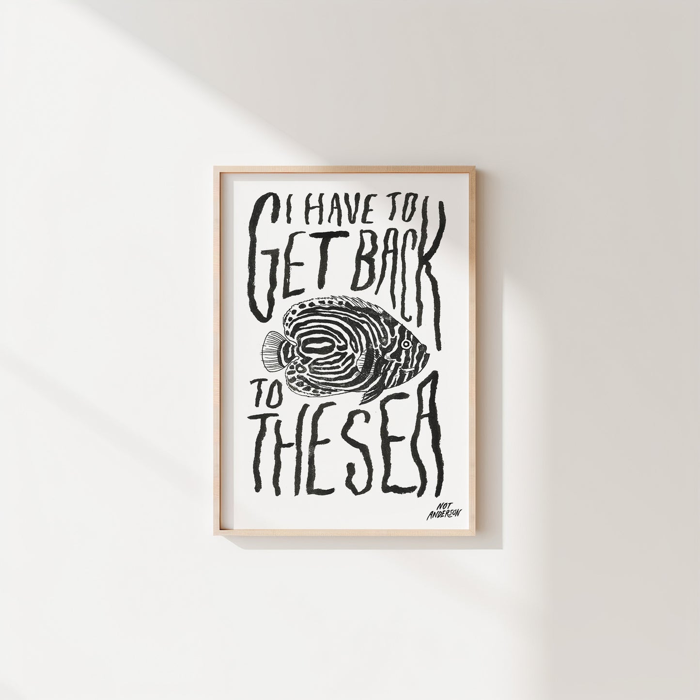 Back To The Sea Print
