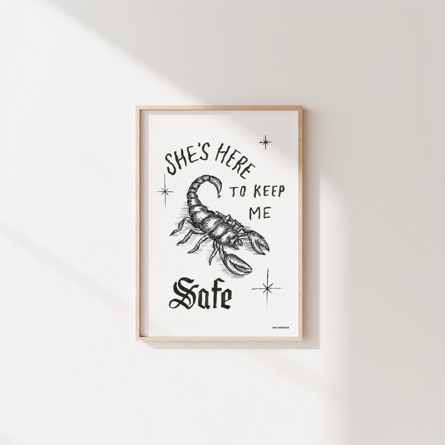 Scorpio Print