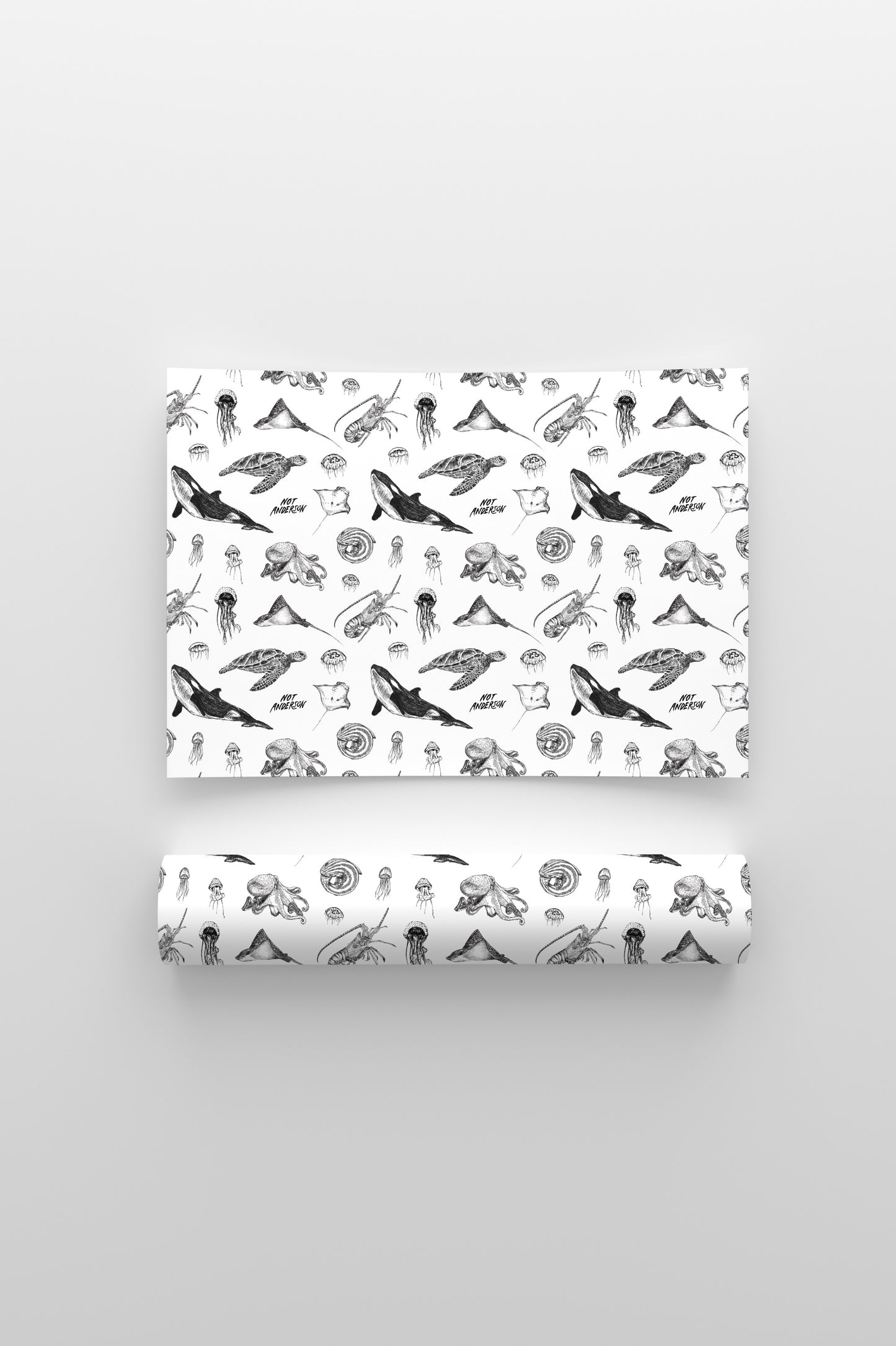 Ocean Gift Wrap Set