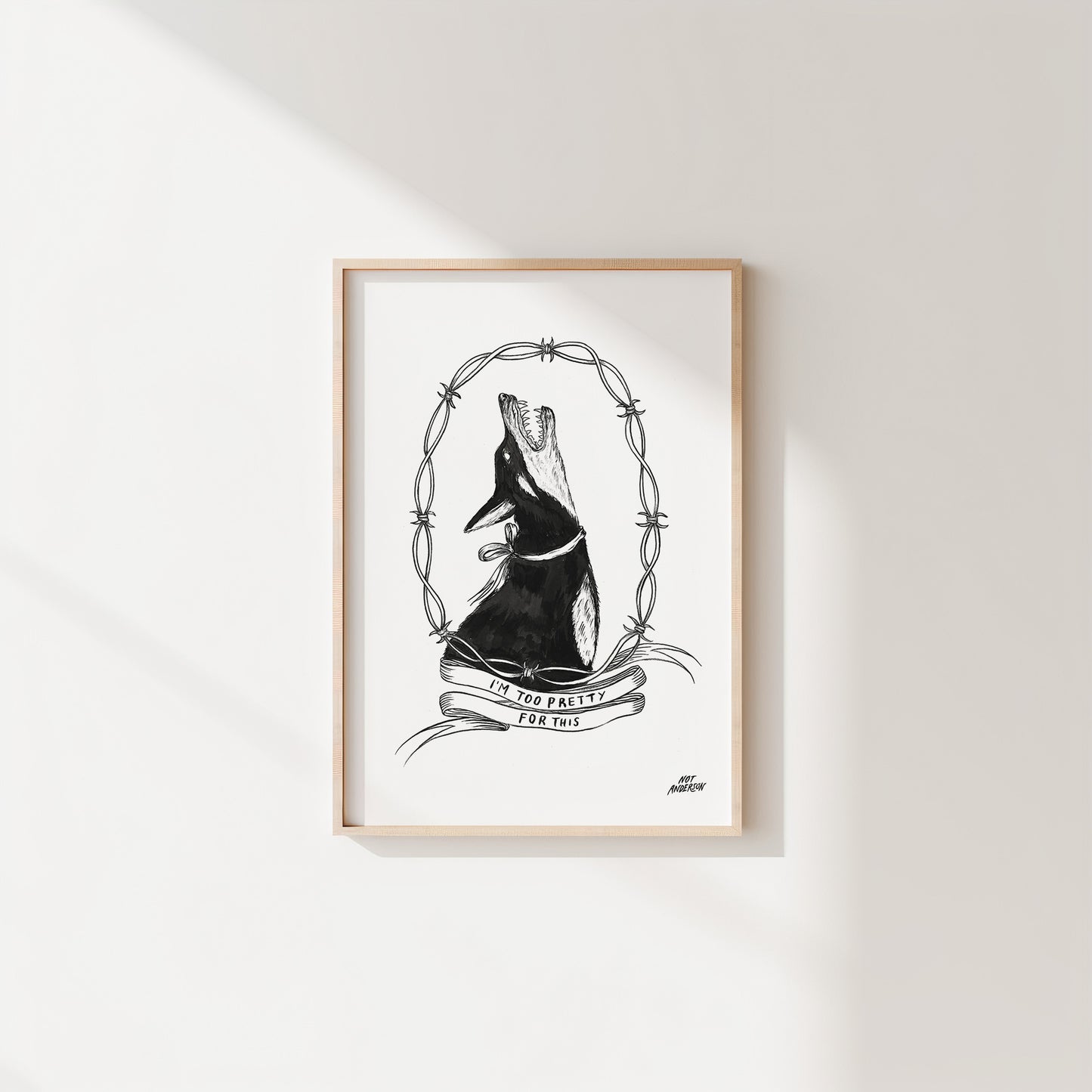 Doberman Print