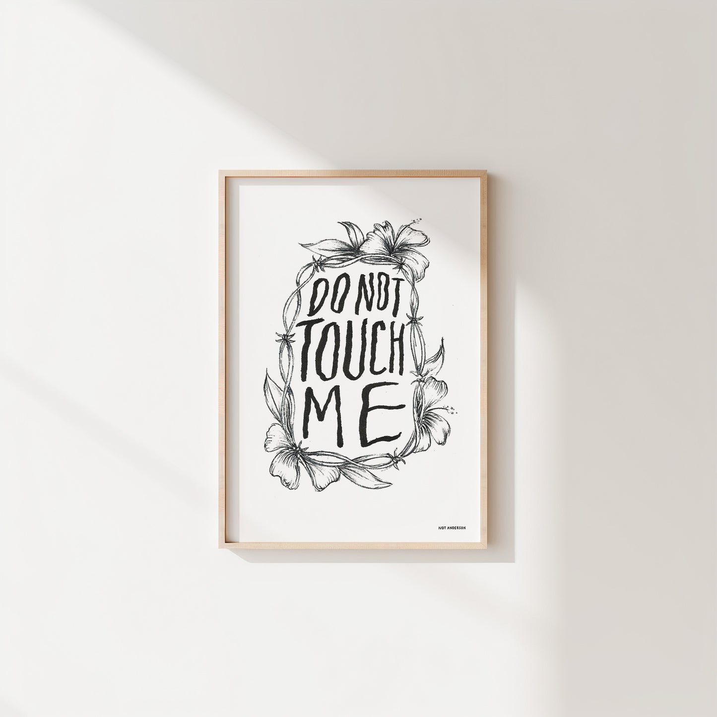 Don't Touch Print
