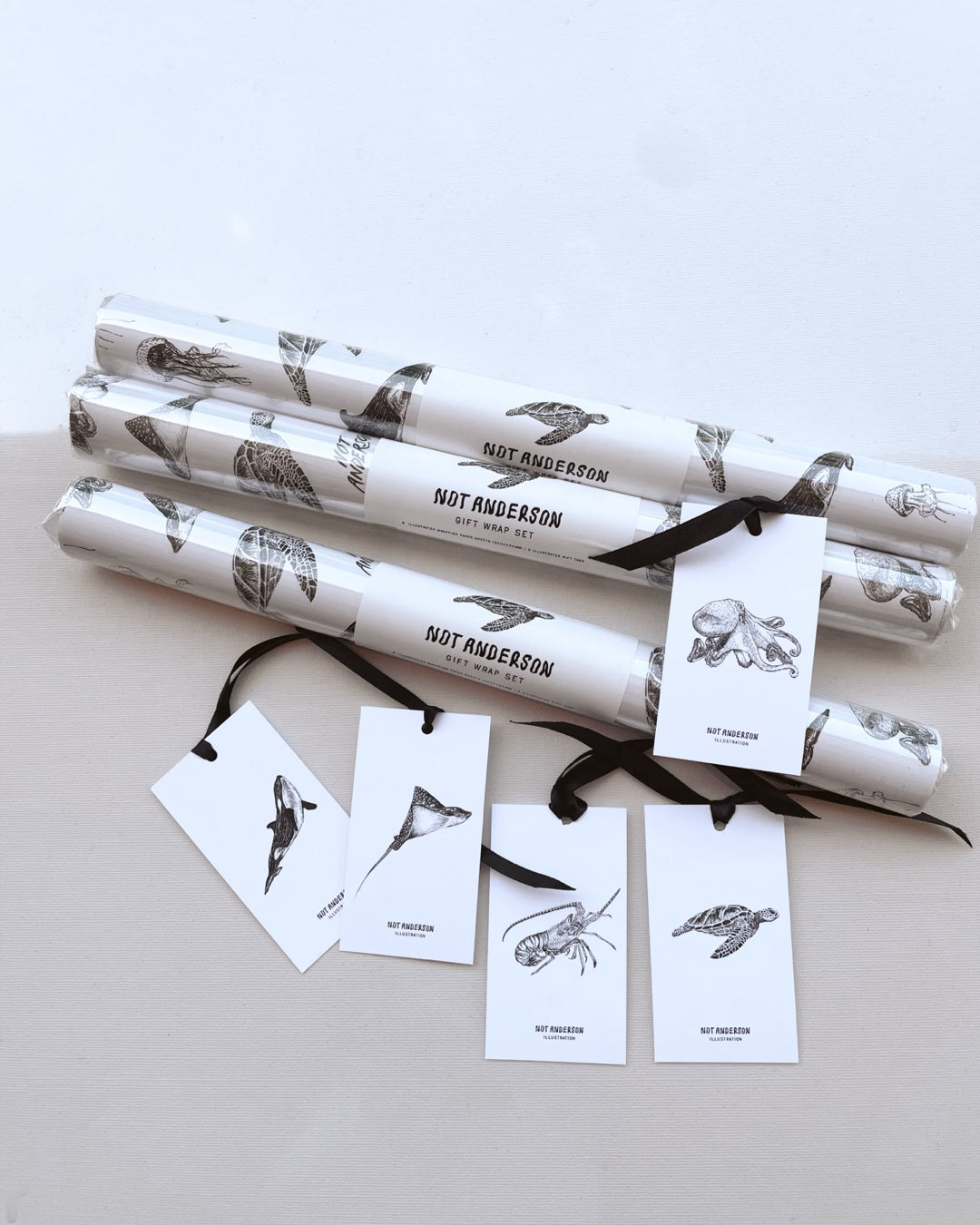 Ocean Gift Wrap Set