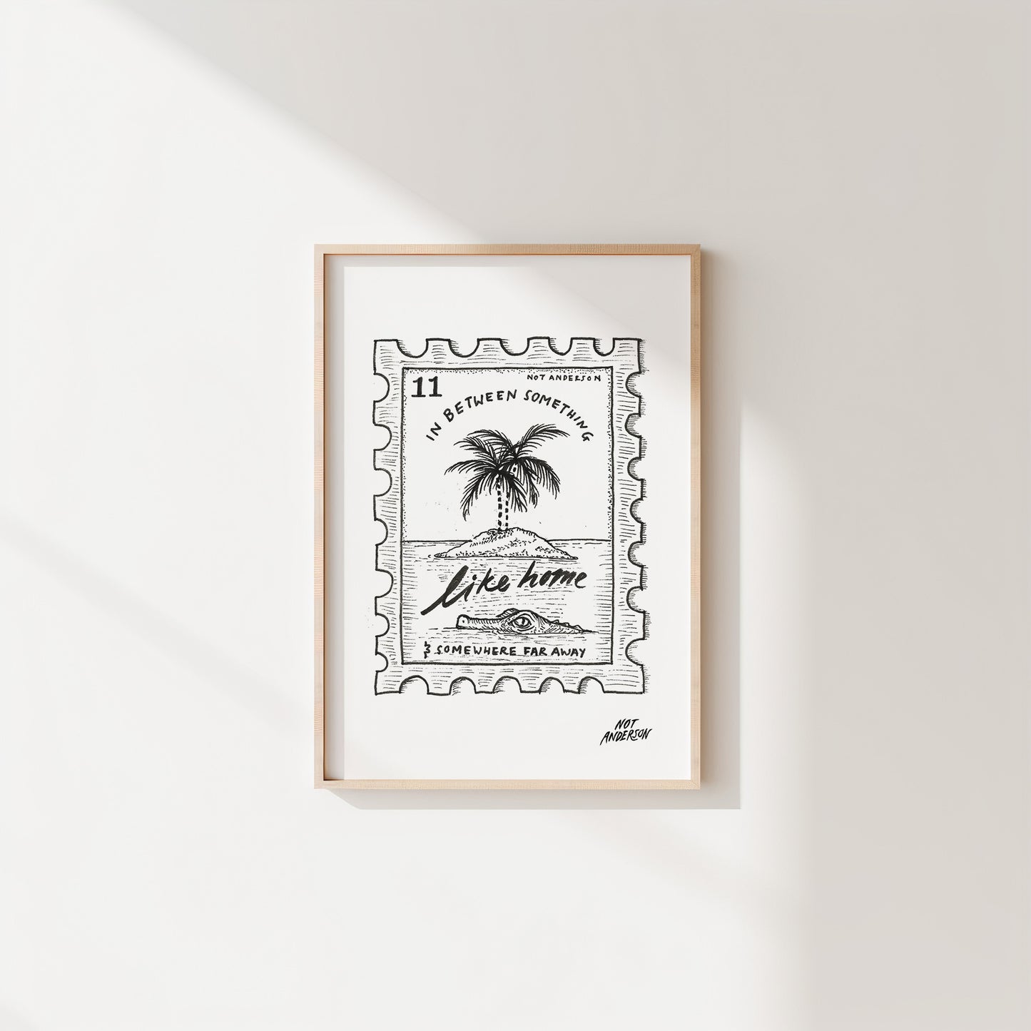 Postage Stamp Print
