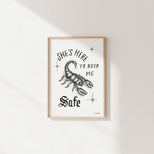 Scorpio Print