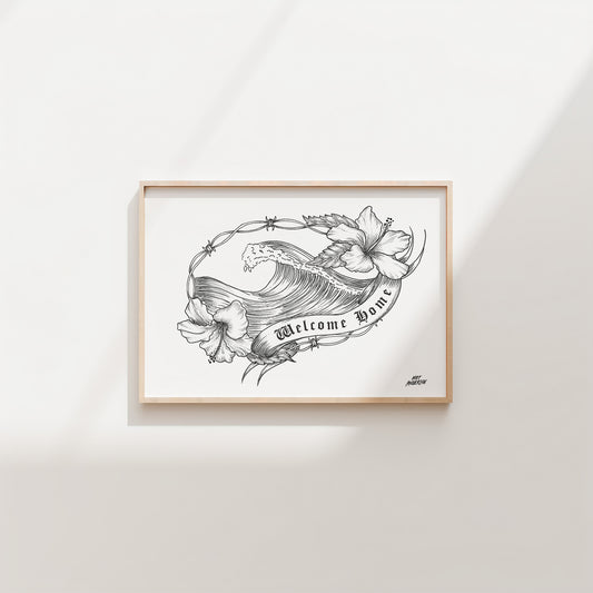 Welcome Home Print